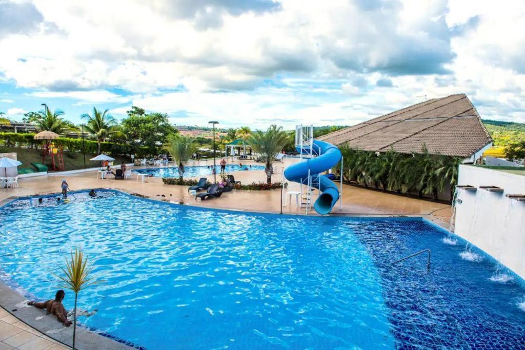 Enseada Nautico, Tranquilo Apart Hotel Em Caldas Novas! Dış mekan fotoğraf