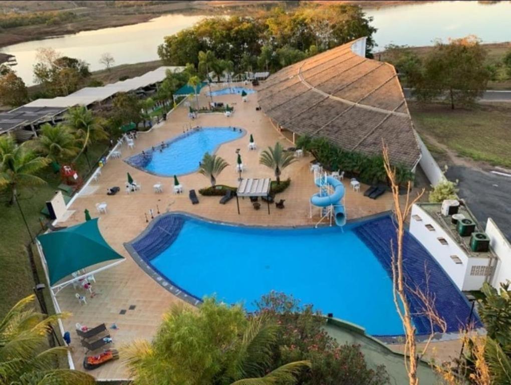 Enseada Nautico, Tranquilo Apart Hotel Em Caldas Novas! Dış mekan fotoğraf