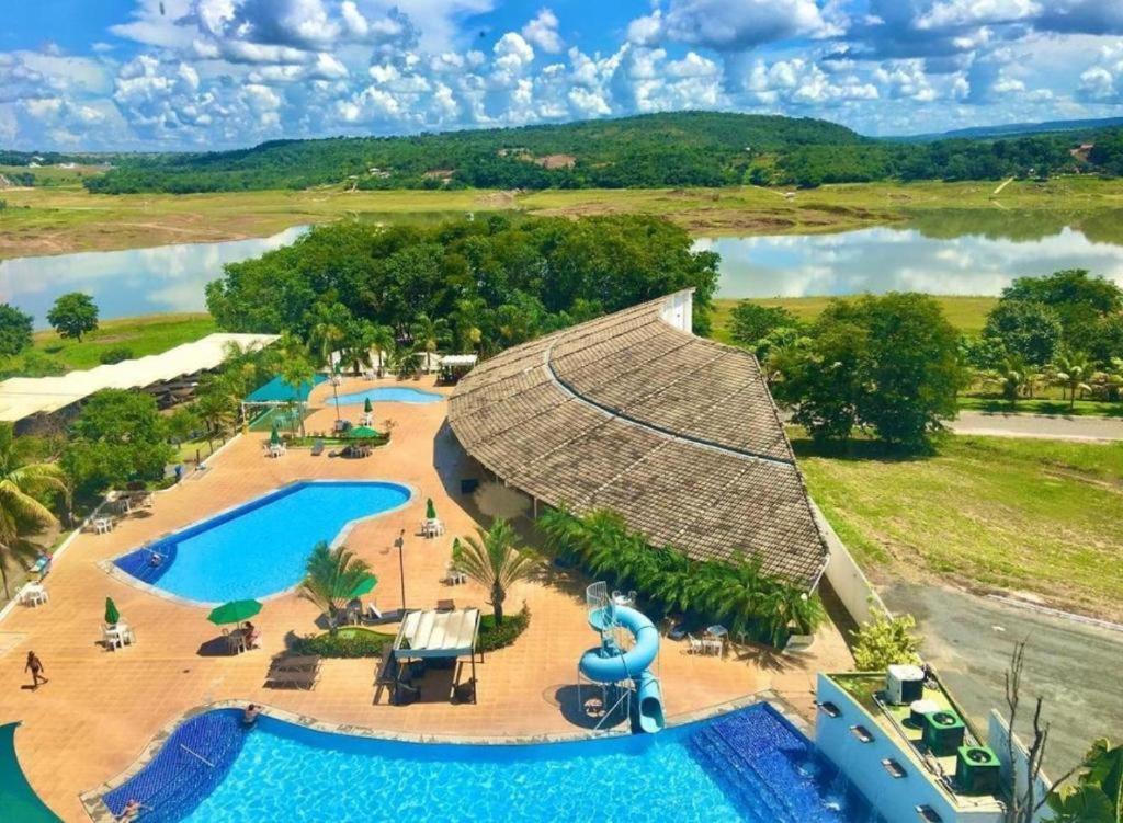 Enseada Nautico, Tranquilo Apart Hotel Em Caldas Novas! Dış mekan fotoğraf