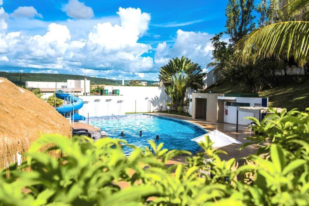 Enseada Nautico, Tranquilo Apart Hotel Em Caldas Novas! Dış mekan fotoğraf